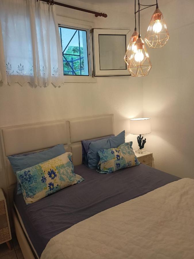 Siviri Sea & Forest-Cozy Apartment With Garden & Nature Views Bagian luar foto